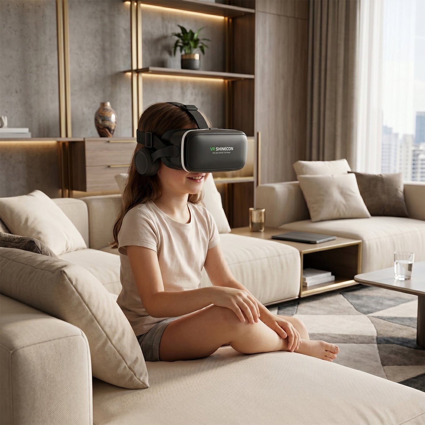 3D / HD VR Box Glasses Headset for iOS for Android Smartphone  (1 Pc)