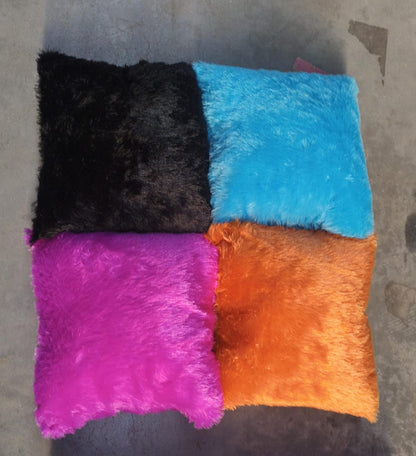 Super Soft Fluffy Cushion Pillow (1 Pc, Mix Color)