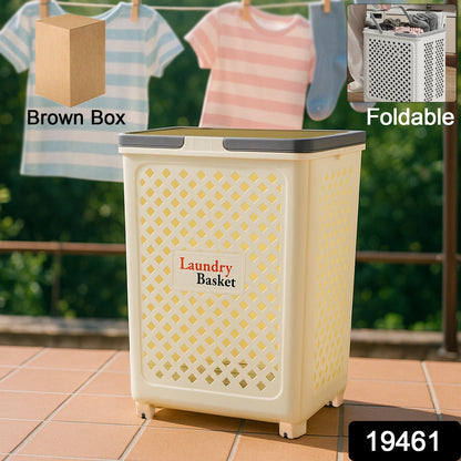  Large Foldable Laundry Basket Wheels - lifestyle