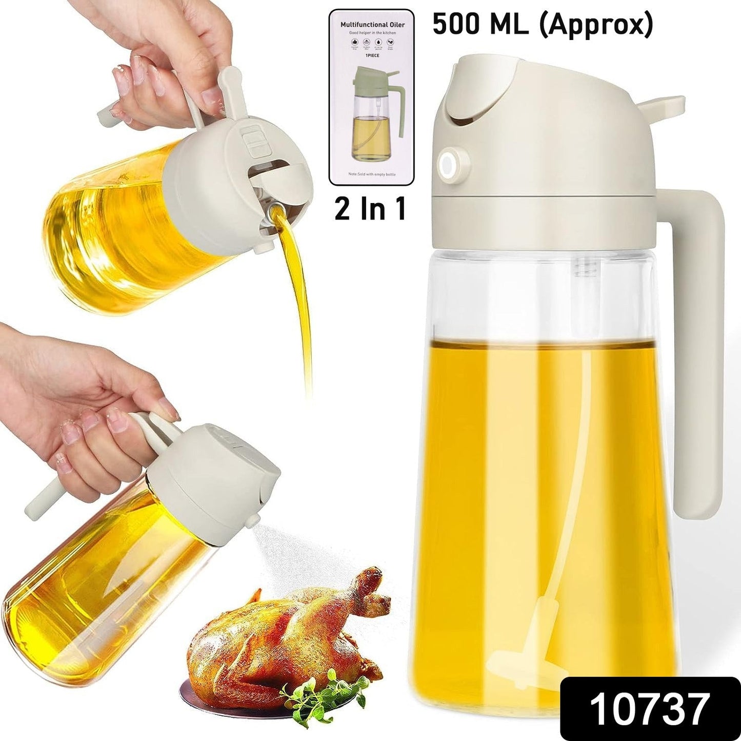 Oil dispenser bottle