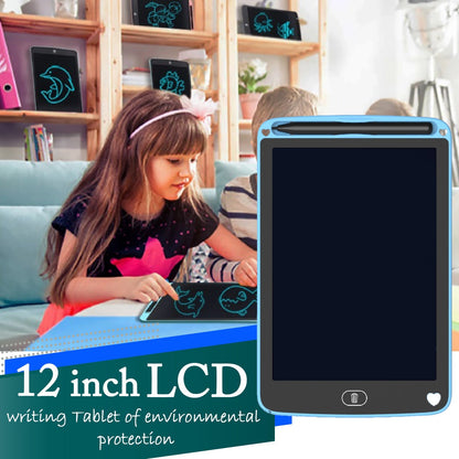 Portable LCD Writing Board Slate  Digital Notepad with Pen  for Kids 10 inch