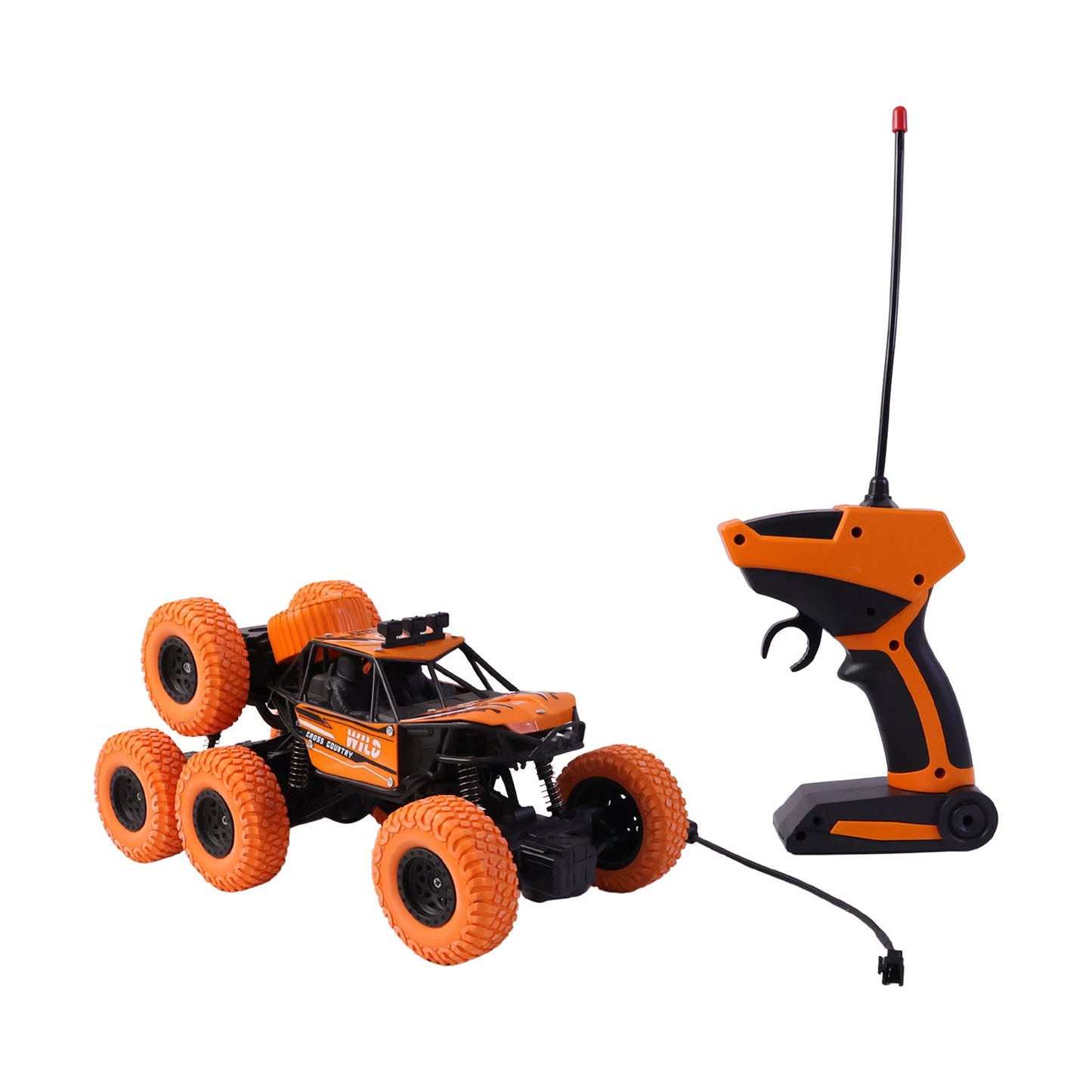 Rock Climber Car, 8 Wheels Climbing Car (1 Set / Remote Battery Not Included)