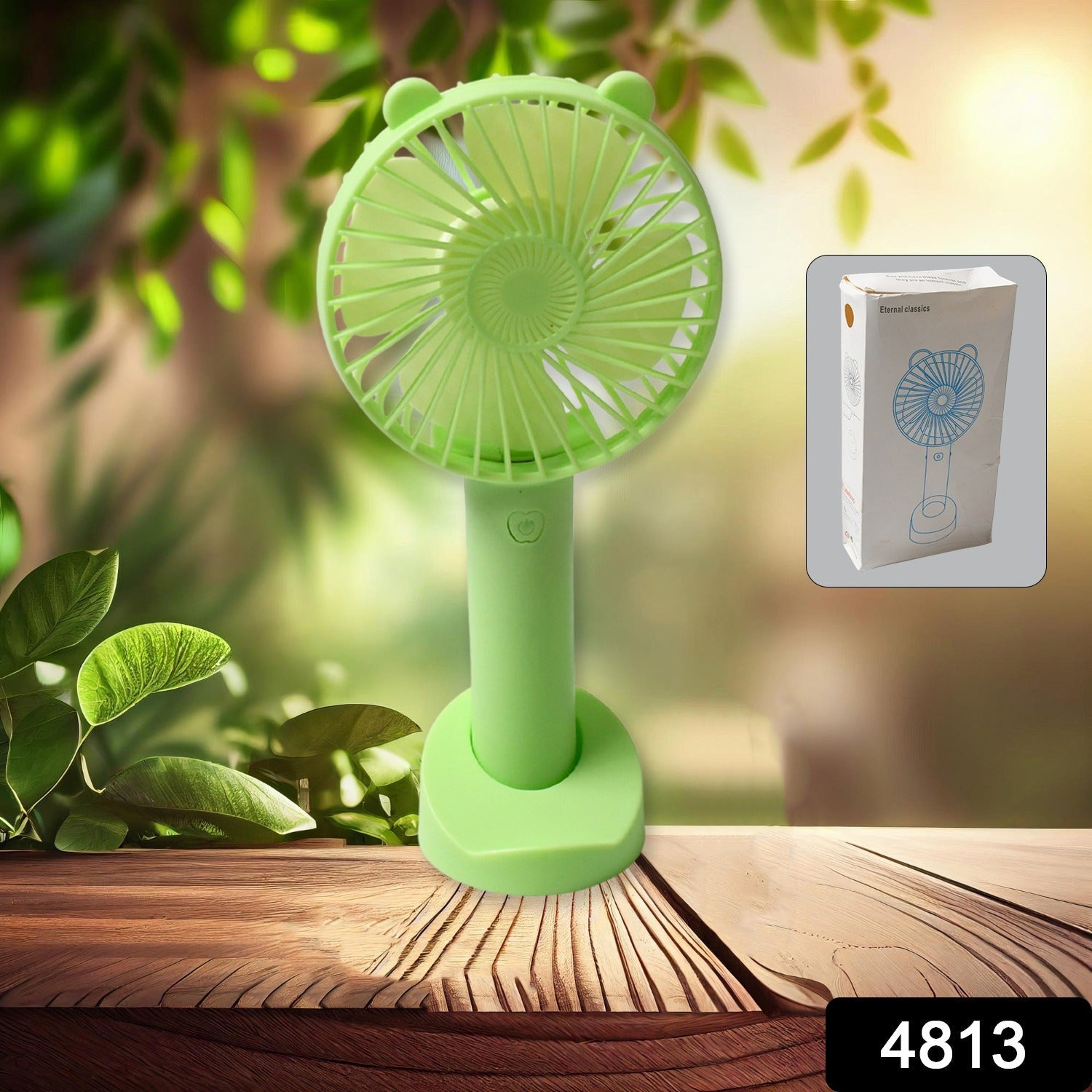  Portable Hand Fan 3-Speed Table Fan - lifestyle