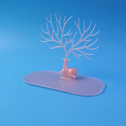 Small deer jewellery stand base view India