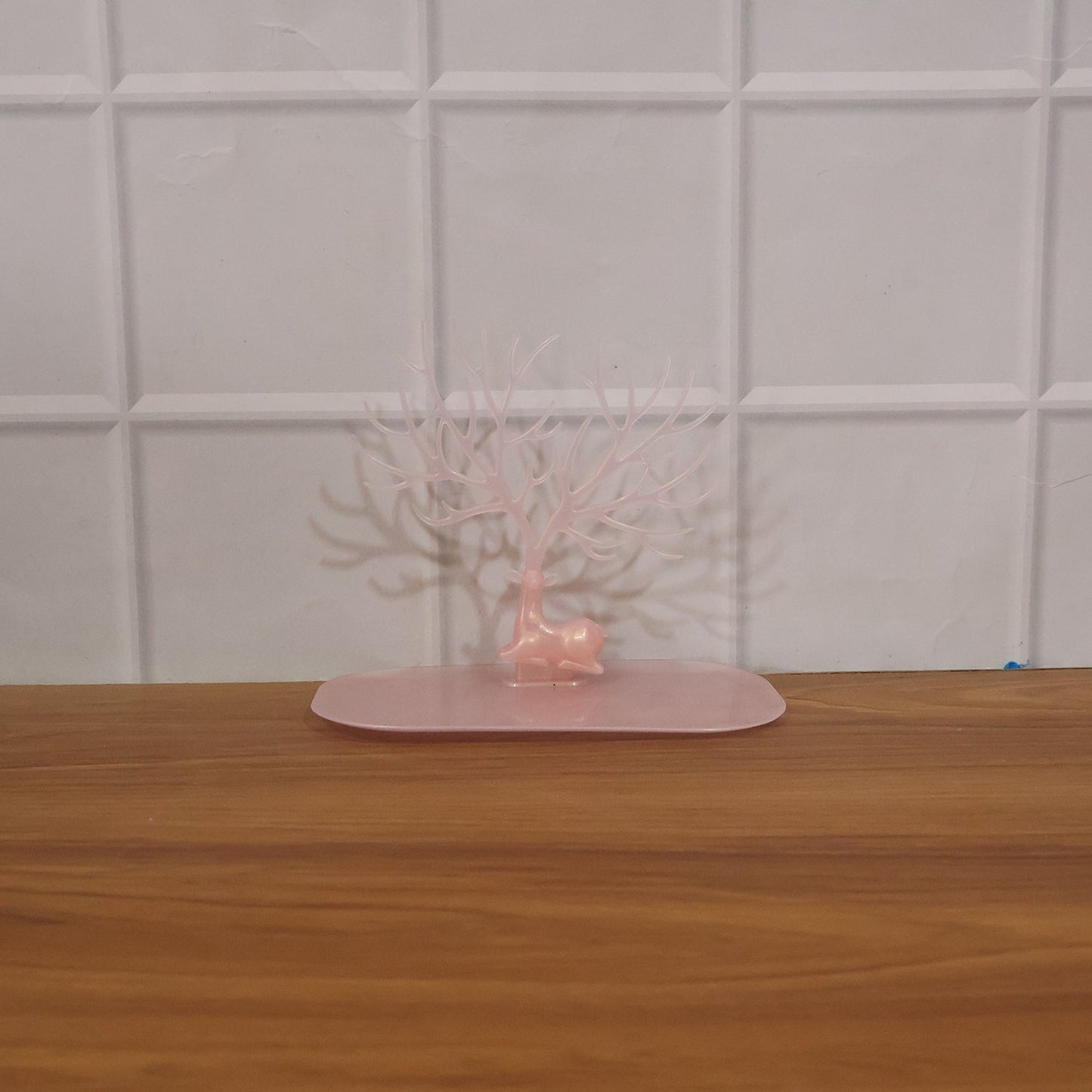 Deer jewellery organizer stand back view India