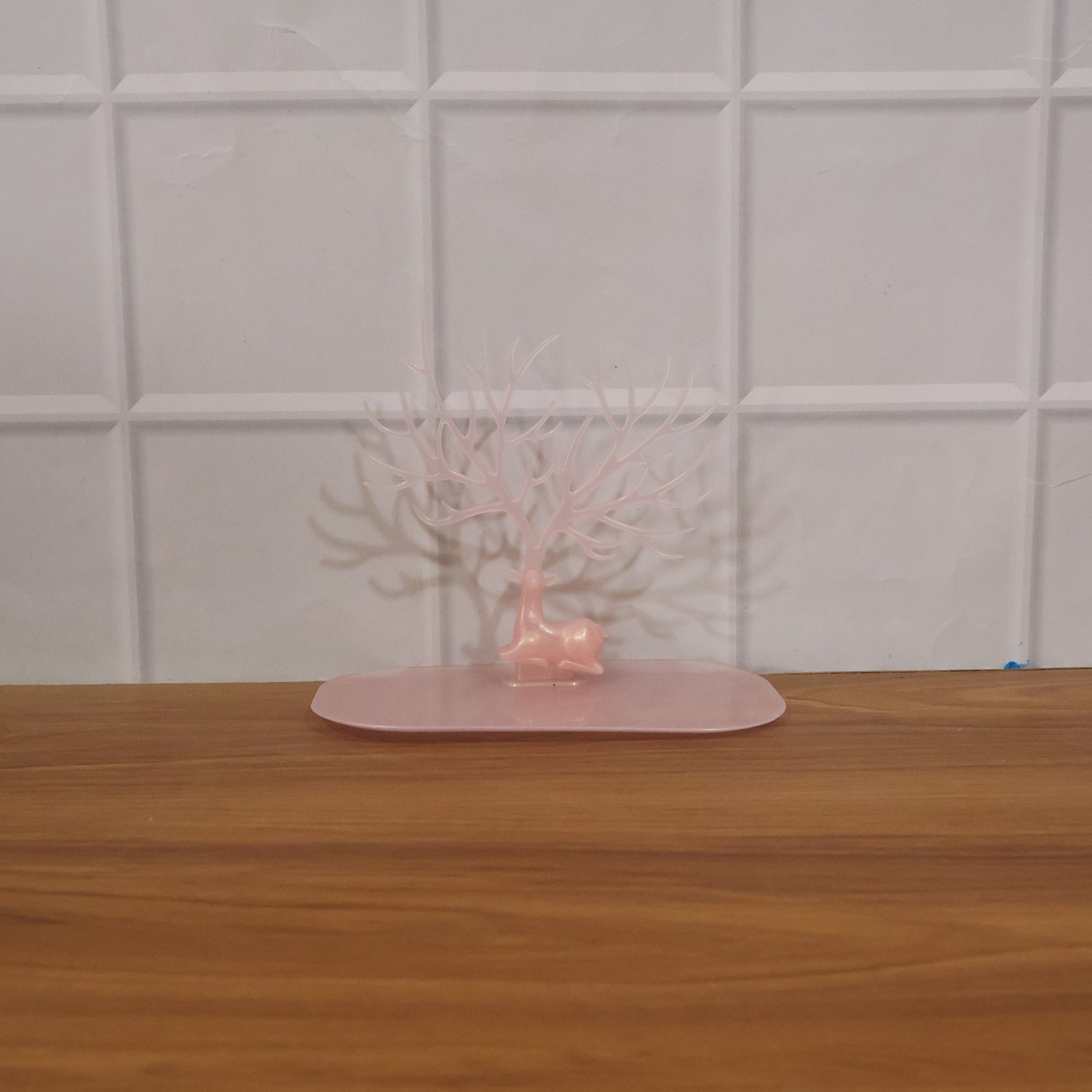 Deer jewellery organizer stand back view India