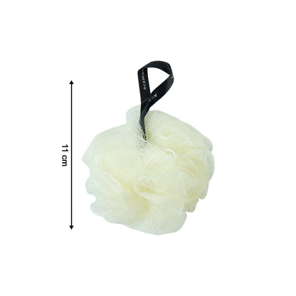 mesh bath sponge scrubber