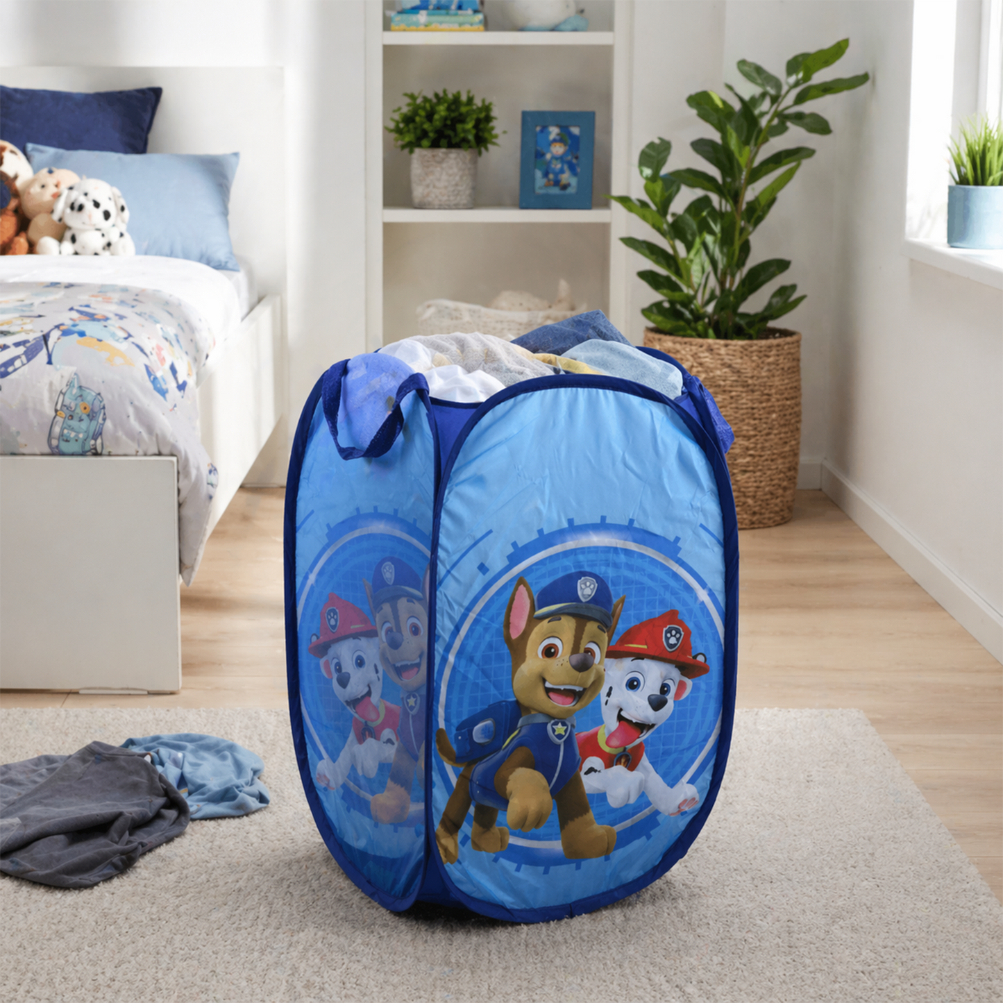 kids clothes storage basket