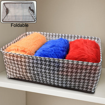 Cloth storage baskets, closet storage bins (42×28 Cm)