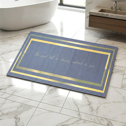 water absorbent bathroom rug for home