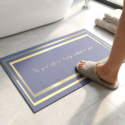 quick dry bathroom mat premium design