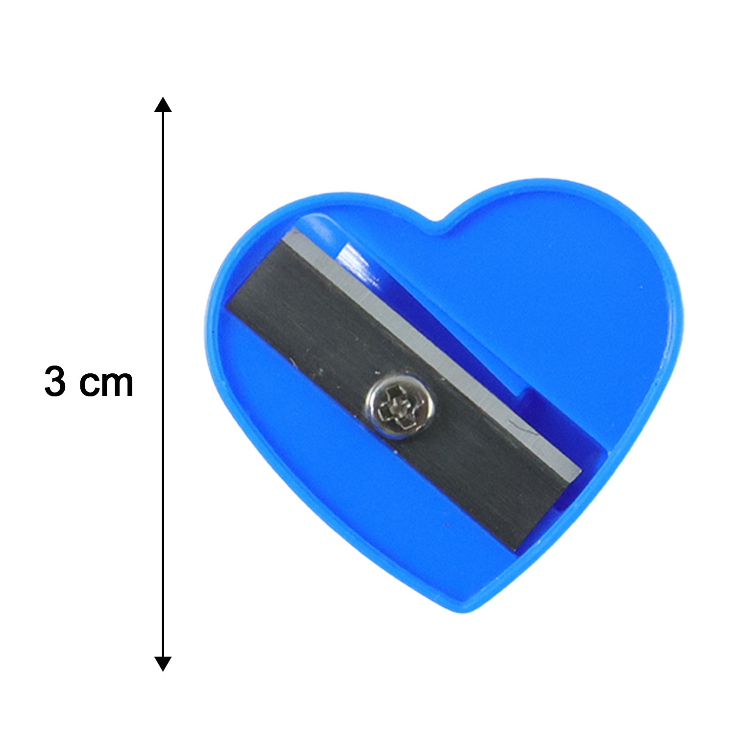 colorful heart pencil sharpener
