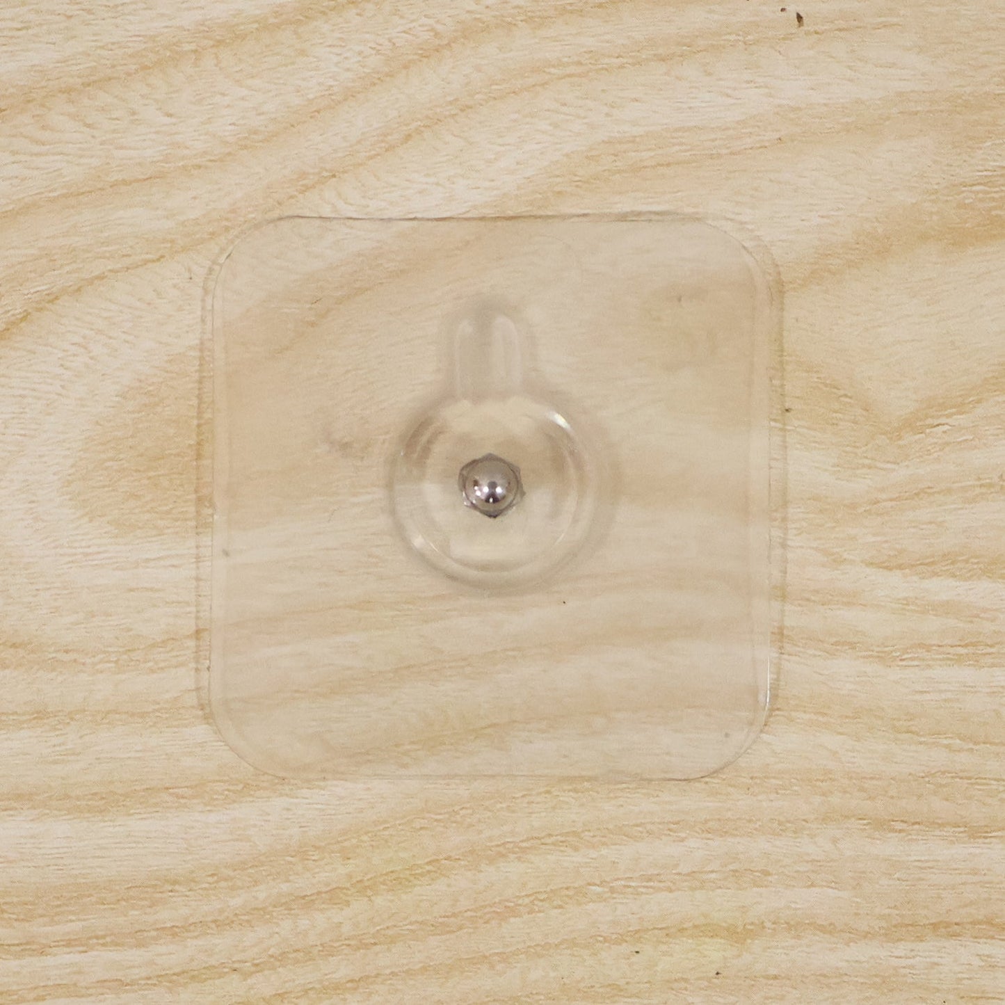 Transparent Self Adhesive Utility Wall Hook Sticker (1 Pc)