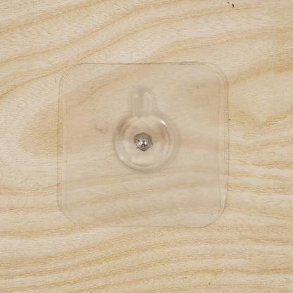 Transparent Self Adhesive Utility Wall Hook Sticker (1 Pc)
