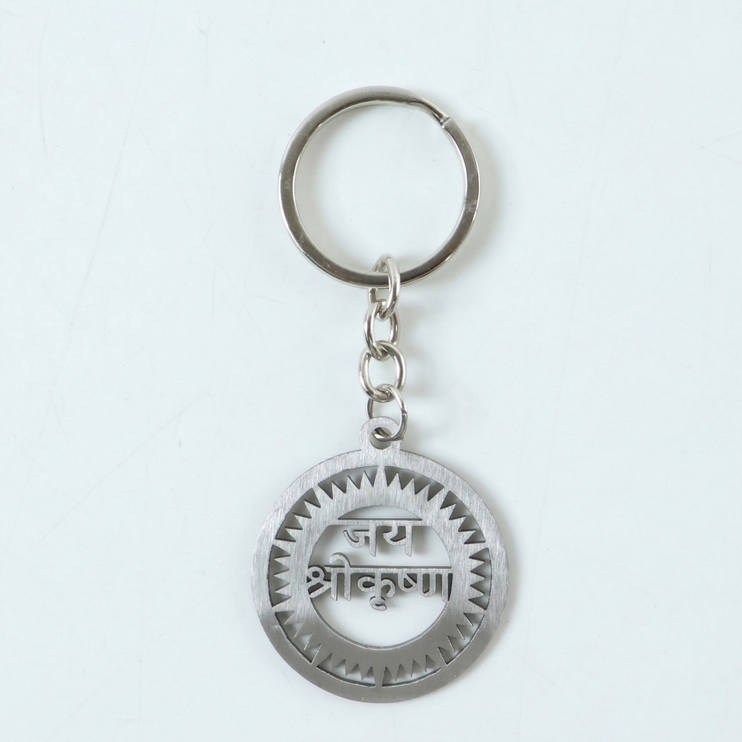 hindu spiritual krishna keychain