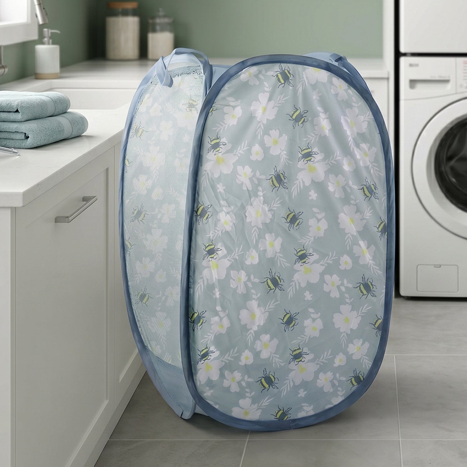 breathable foldable laundry bag
