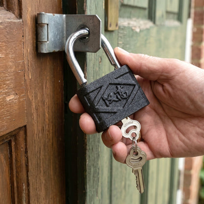 Heavy Duty 60mm Iron Pad Lock with 3 Keys