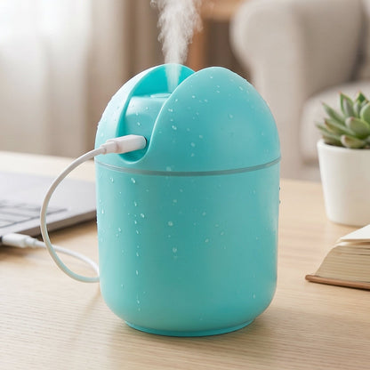Portable USB Mini Air Humidifier with Cool Mist (1 Pc)