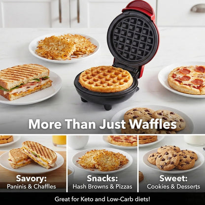 Mini Waffle Maker Machine Waffle Iron