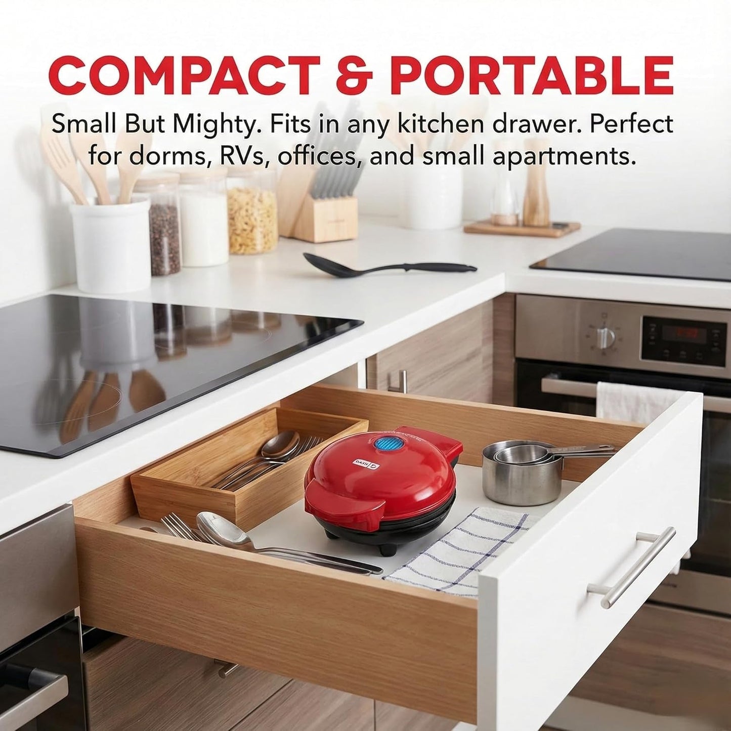 Mini Waffle Maker Machine Waffle Iron