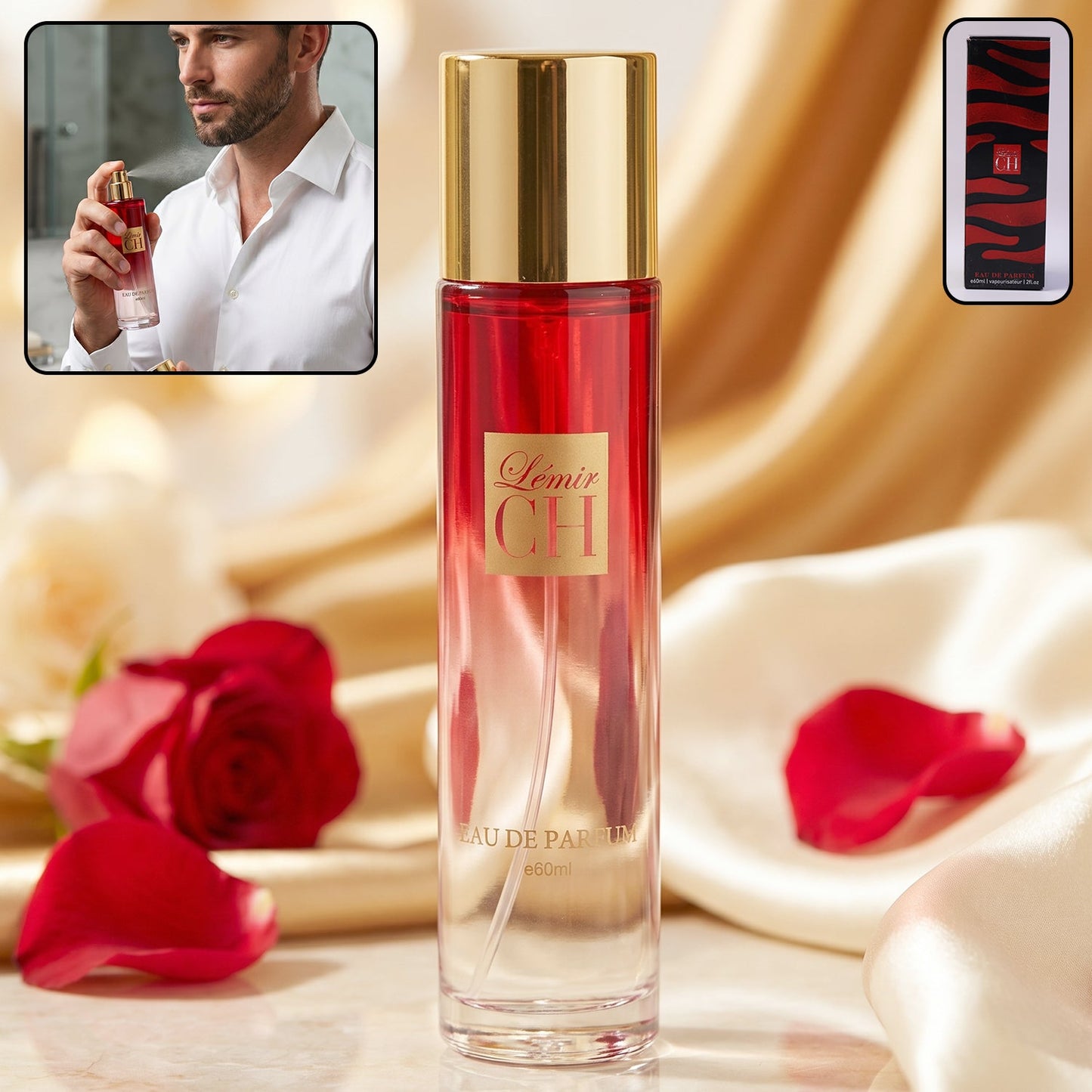 Eau De Parfum Spray For Men & Women (60 ML / 1 Pc)