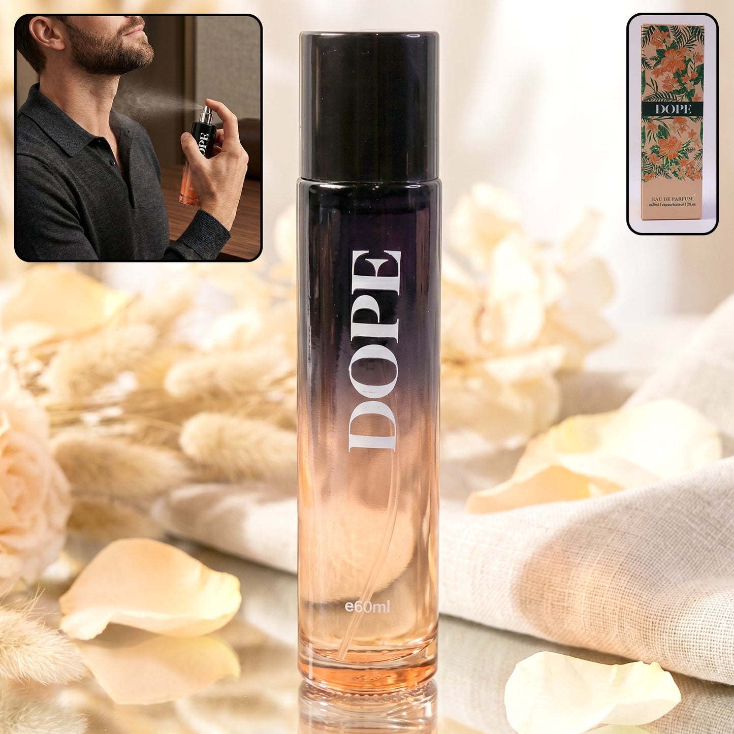Dope Eau De Perfume for Men and Women (1 Pc, 60 ML)
