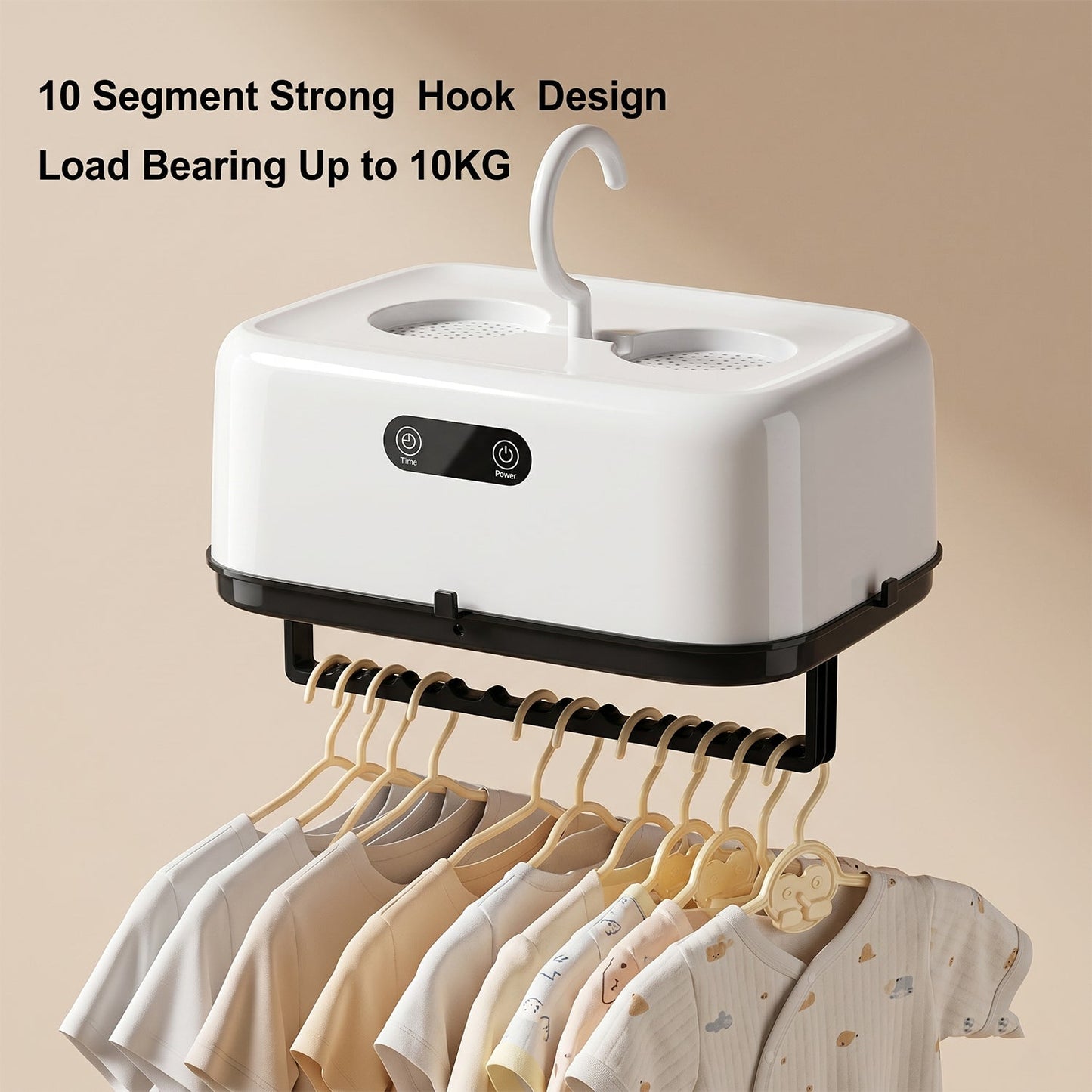 Portable Electric Clothes Dryer  (1 Pc)