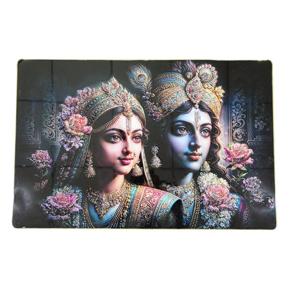 Radha Krishna Wall Hanging Frame