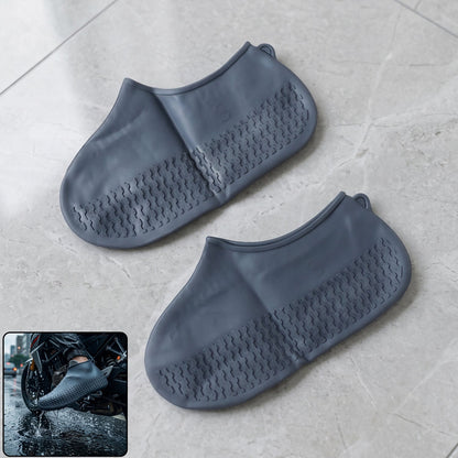 Small Silicone Shoe Covers: Waterproof & Anti-Skid for Rain & Bike