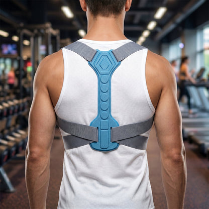Ergonomic Adjustable Back Posture Corrector Support Belt (1 Pc, Medium)
