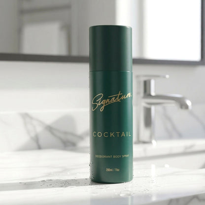 Signature cocktail deodorant body spray 200 ml bottle
