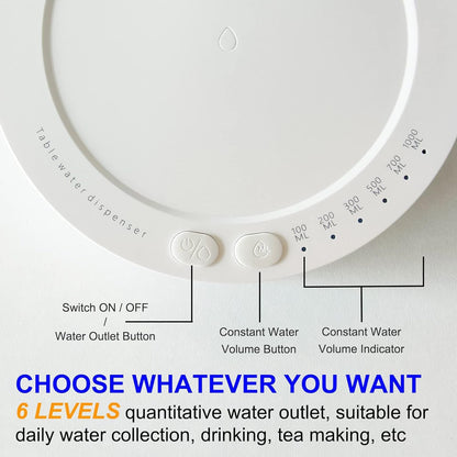 Smart Table Water Dispenser, Automatic Water Pouring System