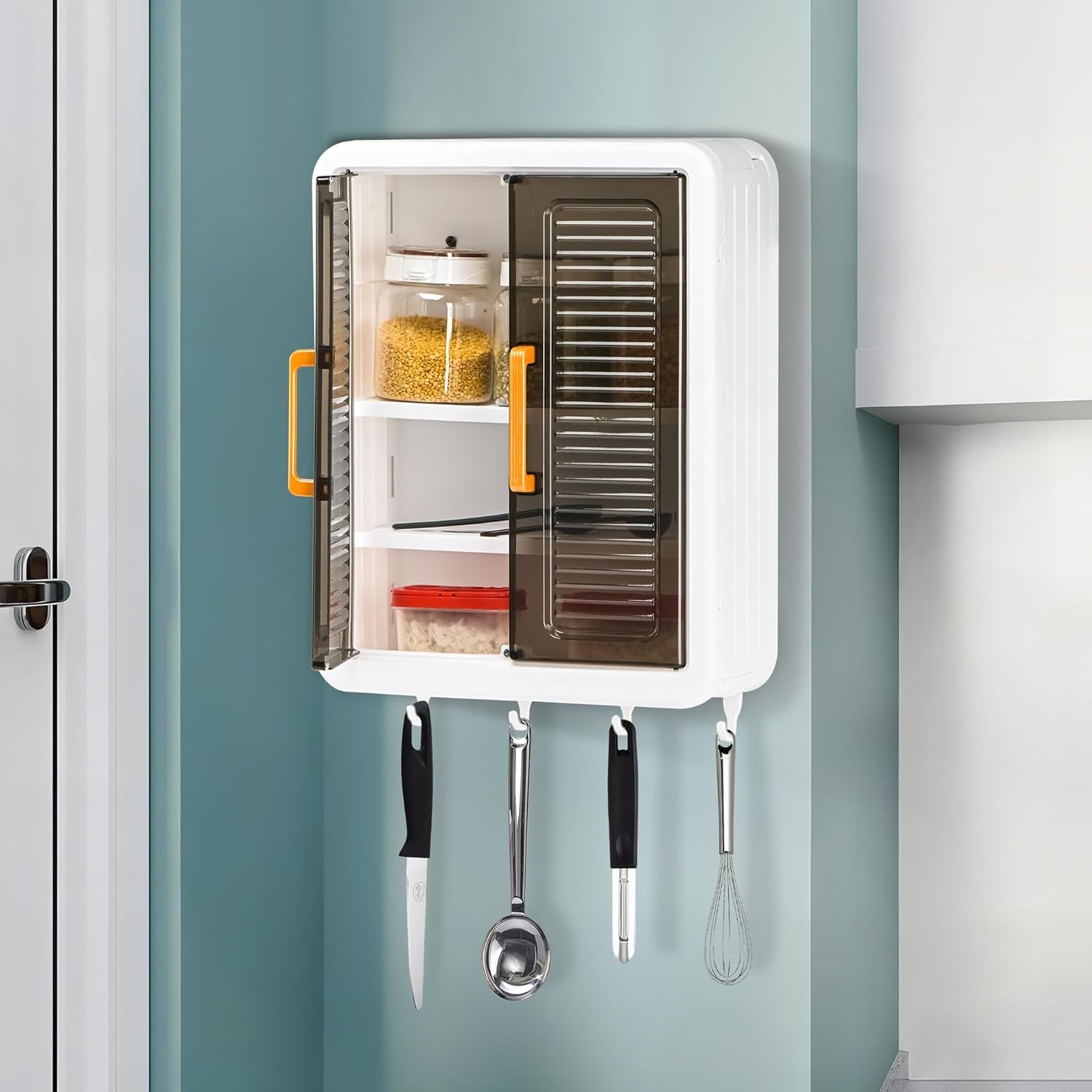  Wall-Mounted Kitchen Storage Cabinet - lifestyle