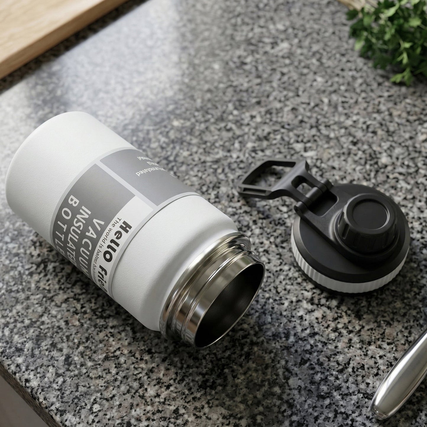 Compact Vacuum Insulated Water Bottle 400 ML Approx