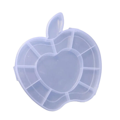 Clear apple-shaped cabinet for small object and jewellery organization India