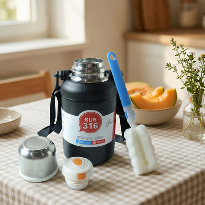 thermal insulated steel flask