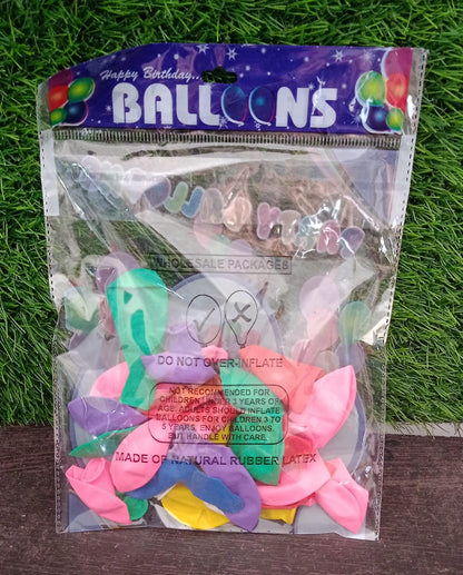 Vibrant festive balloons