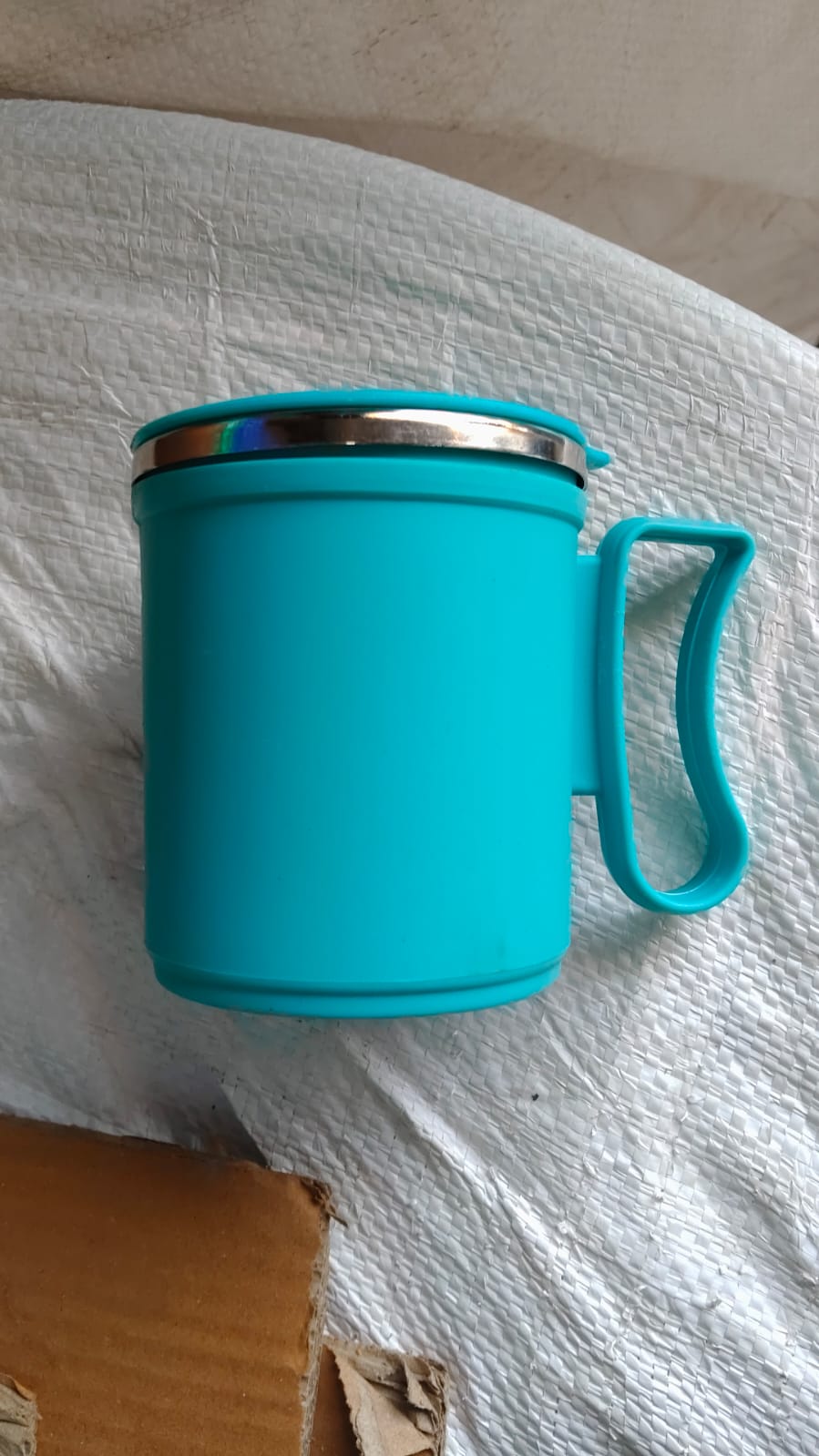 350ml Stainless Steel Mug: Insulated, Leakproof Lid, Hot/Cold Drinks (Mix Color)