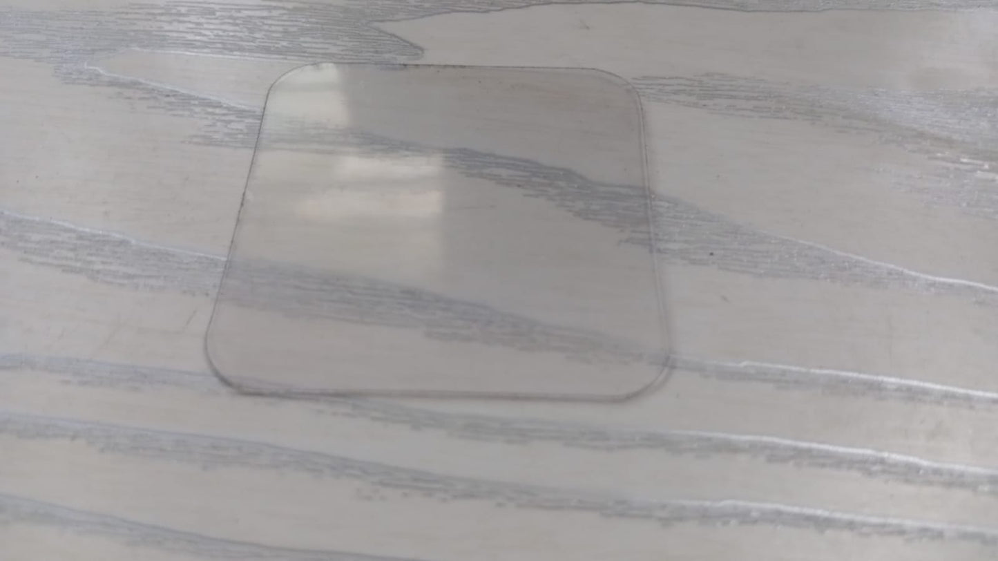 Nano adhesive tape offering strong hold on various indoor surfaces