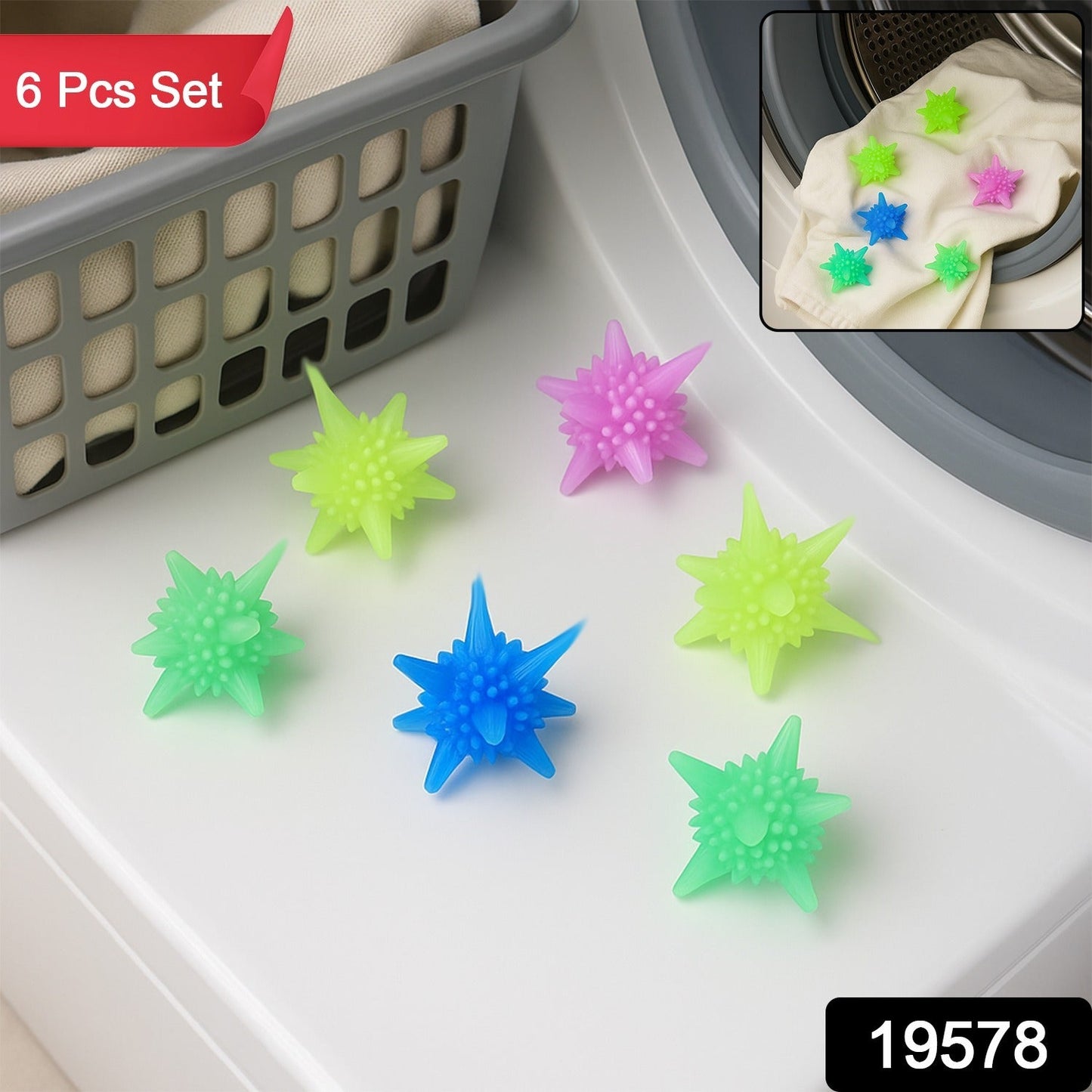 Soft Spike Fabric Softener Balls