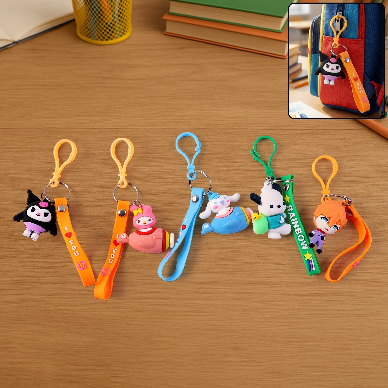 Keychain with Strap