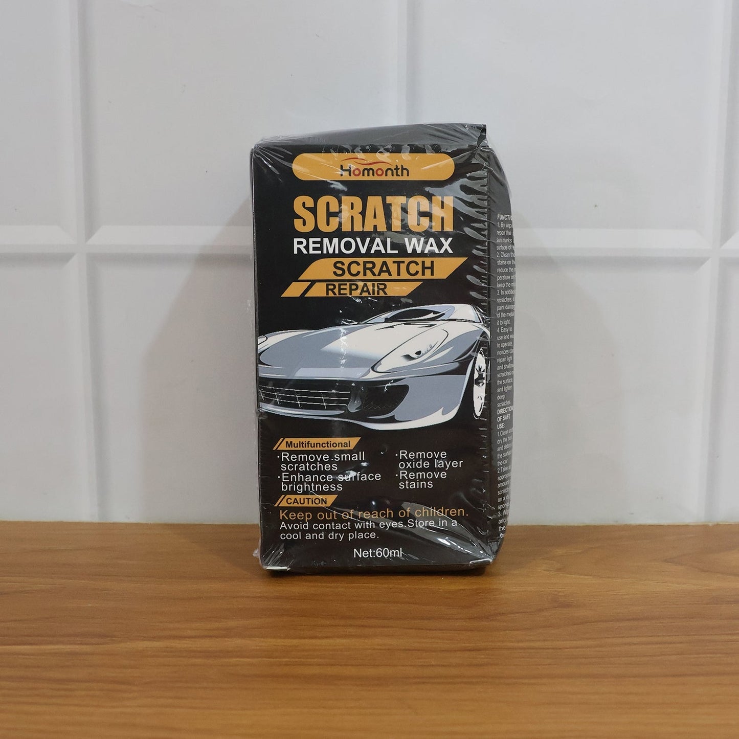  Scratch Removal Wax 60 ML - comparison shot