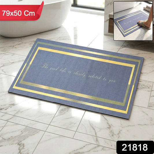 soft absorbent bathroom mat for daily use