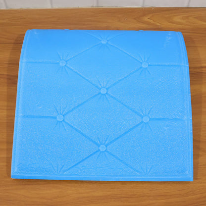 DIY self adhesive wall decor blue