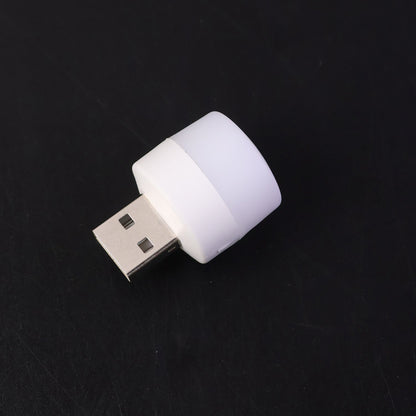 Yellow USB LED LAMP Night Light, Plug Small Led Nightlight  (1 Pc)